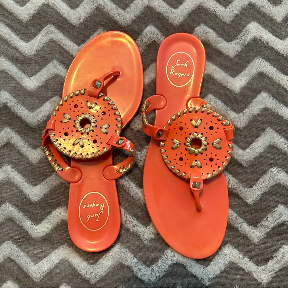 Jack Rogers | Georgica Jelly | Coral